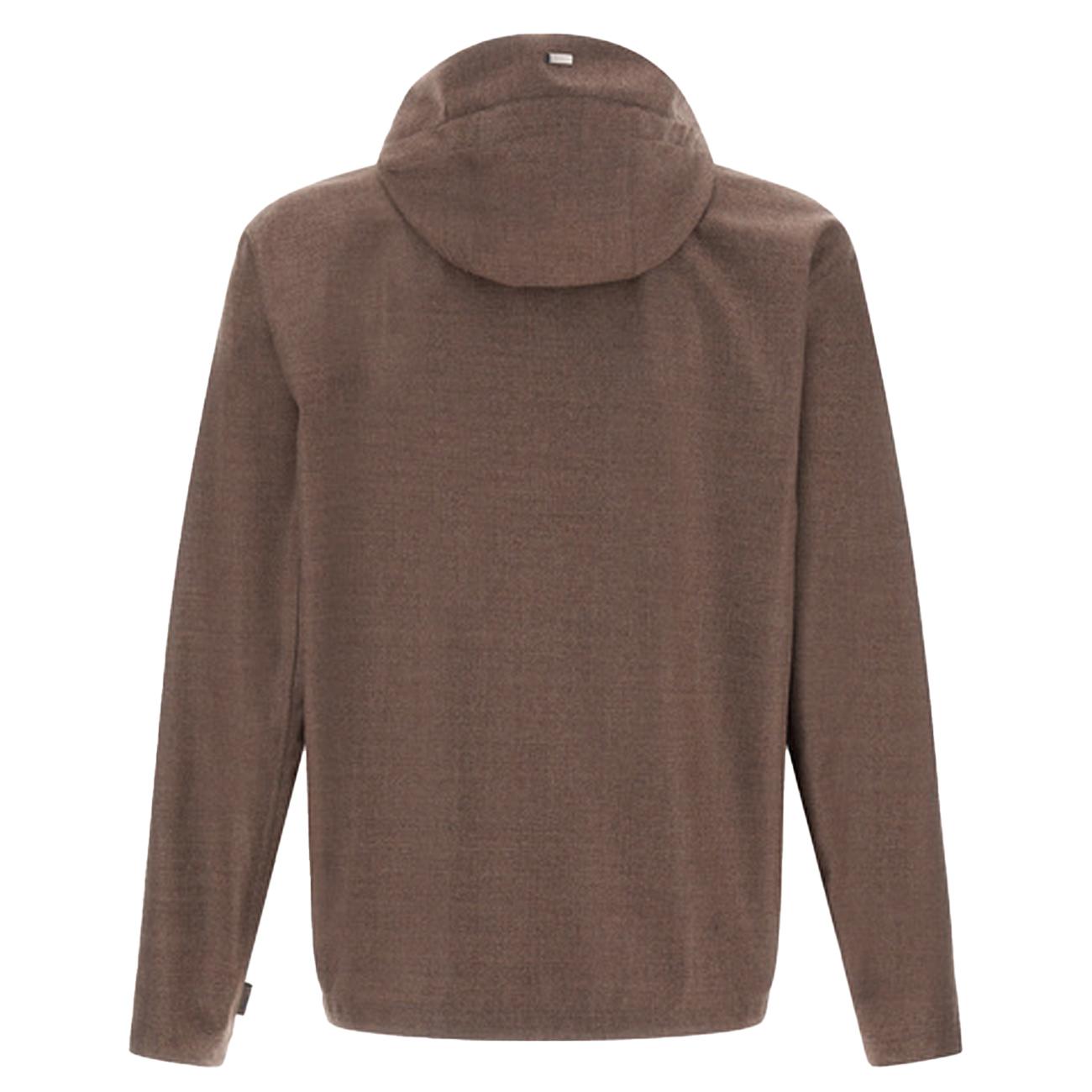 Giubbotto Dettagli Alcantara GI000454U-33441 2600 TORTORA HERNO 