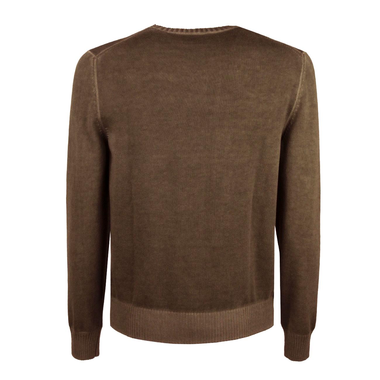 Pullover Tinto In Capo Uomo Tabacco 23107/18165 160 TABACCO LA FILERIA 