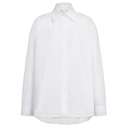 Camicia Over In Gabardina Tinto Filo DC492 CF0200 XXX 000 BIANCO DONDUP 