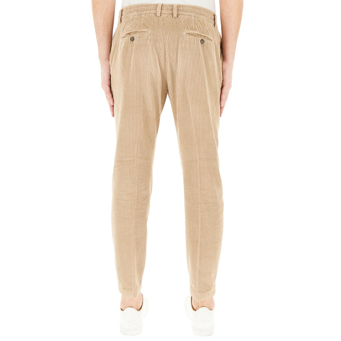 Pantalone Mitte In Velluto MITTE 1610 120 NOCCIOLA CRUNA 