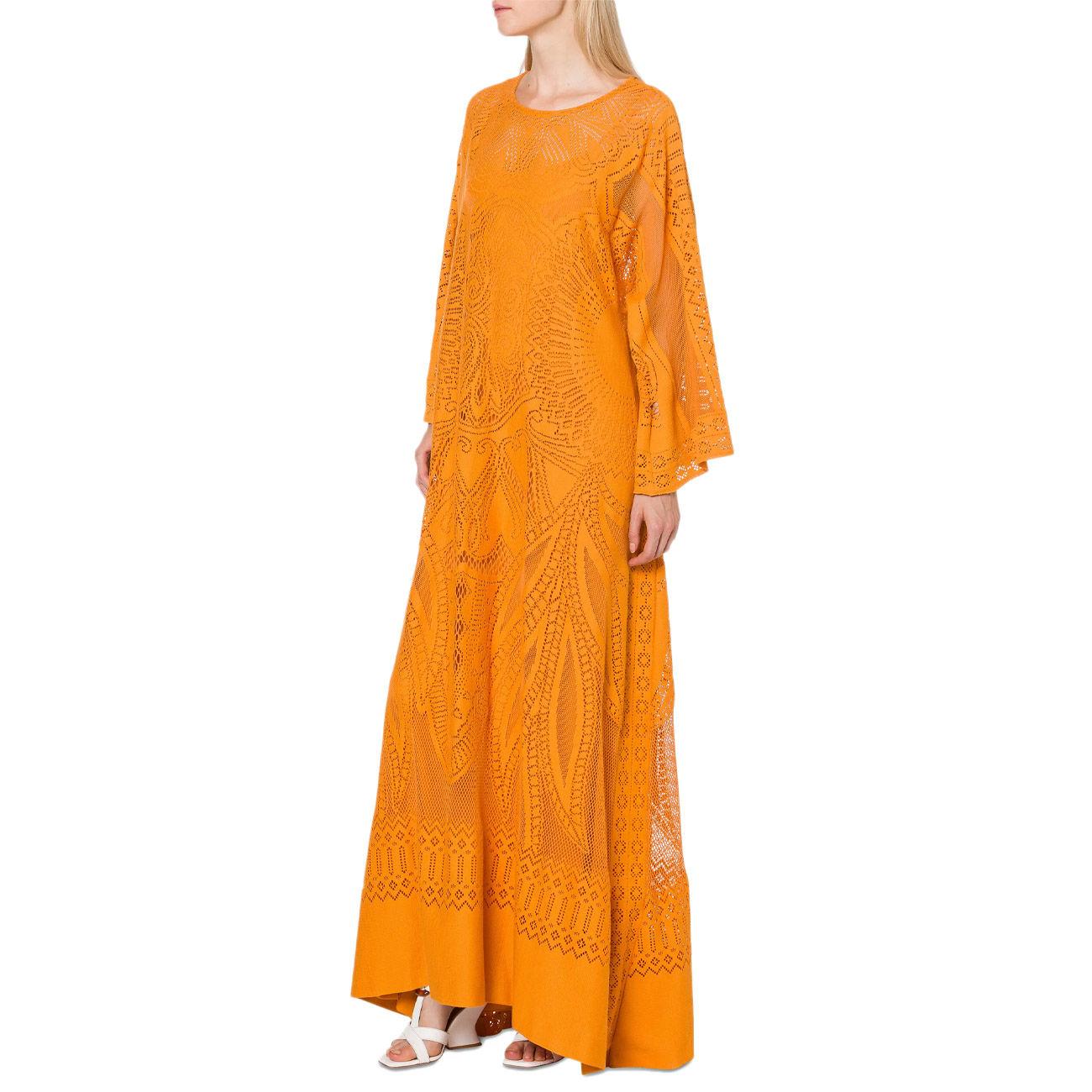 Abito Cotone A042616300043 ARANCIONE ALBERTA FERRETTI 
