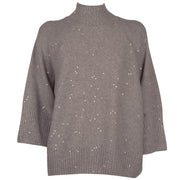 Lupetto 384 Con Paillettes 13207/33007 090 GRIGIO GRAN SASSO 