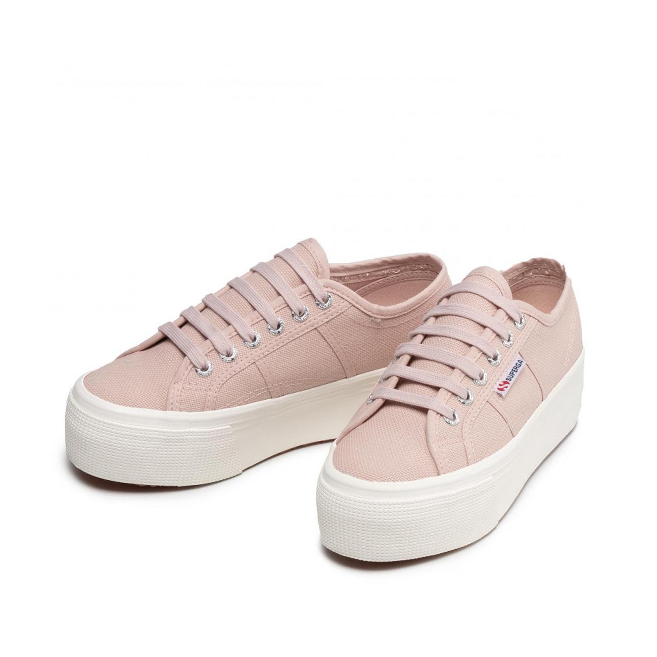 Scarpe 2790 Cotw Linea Up And Down Donna Pink Avorio S9111LW/2790 AFBPINKAVORIO SUPERGA 