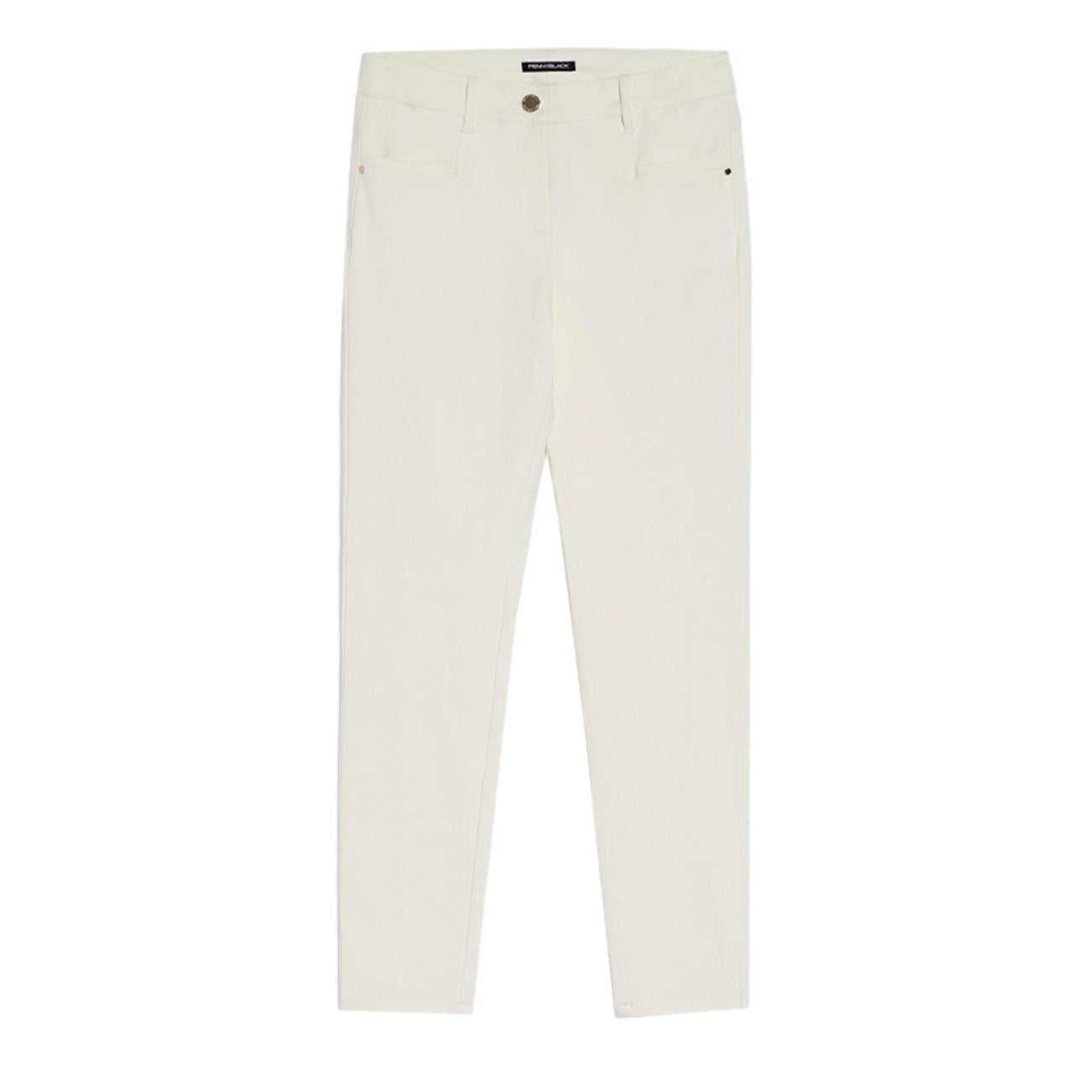 Pantalone Petalo Donna Avorio PETALO 21340923P 8 AVORIO PENNYBLACK 