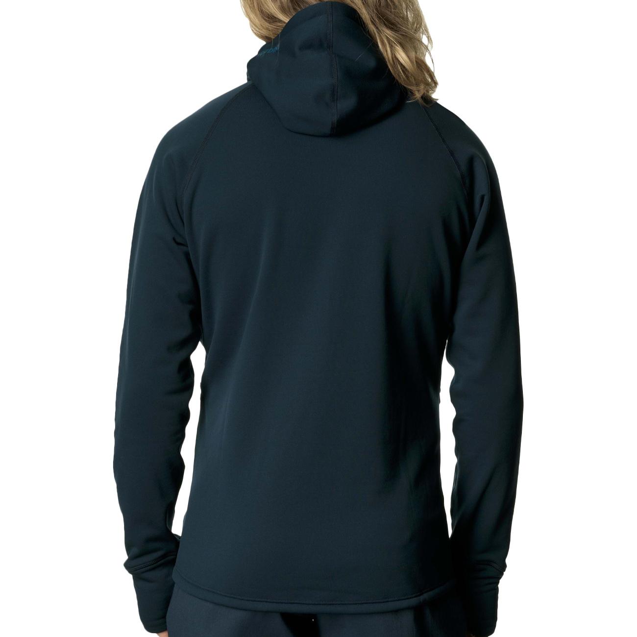 GIACCA U. IN PILE C/CAPP + F/ZIP HOUDINI 225984 703 BLUE ILLUSION HOUDINI 