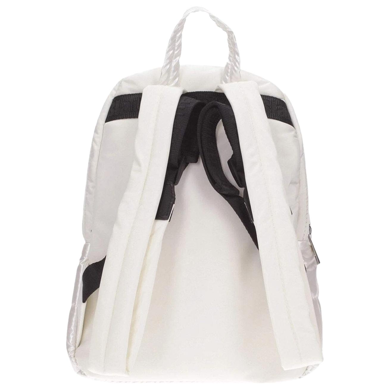 Polyester Backpack F5WAVE04/PAD WHITE BLAUER 