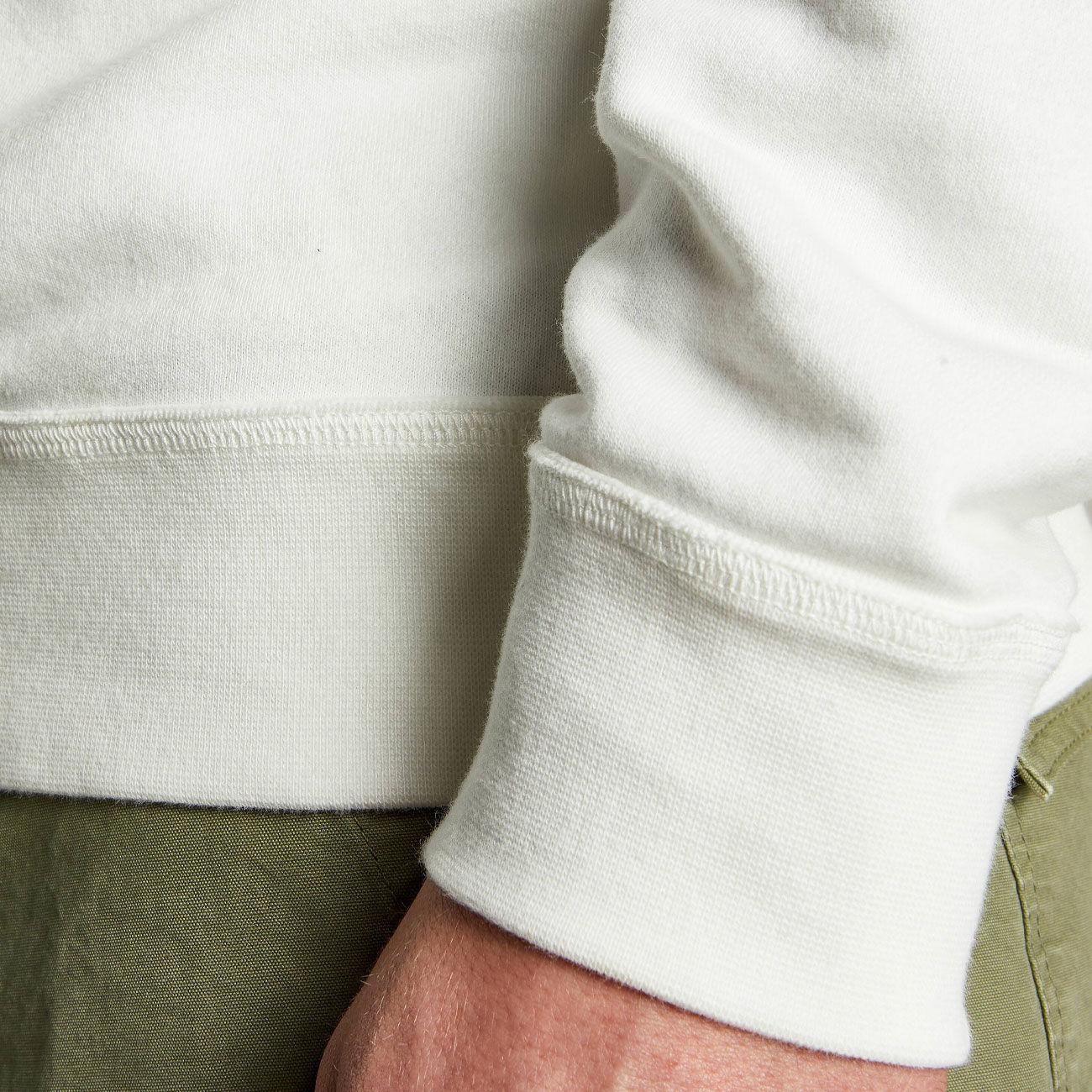 FELPA U. GC TINTO CAPO/RICAMO3D FAY NJMB546142TUDAB003 BIANCO FAY 