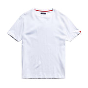 TSHIRT U. TRAVEL FAY NPMB3461330UCXB001 BIANCO/ROSSO FAY 
