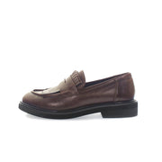 Mocassini Siena Con Frangia Donna Testa Di Moro 8301 TESTA DI MORO KHARISMA 