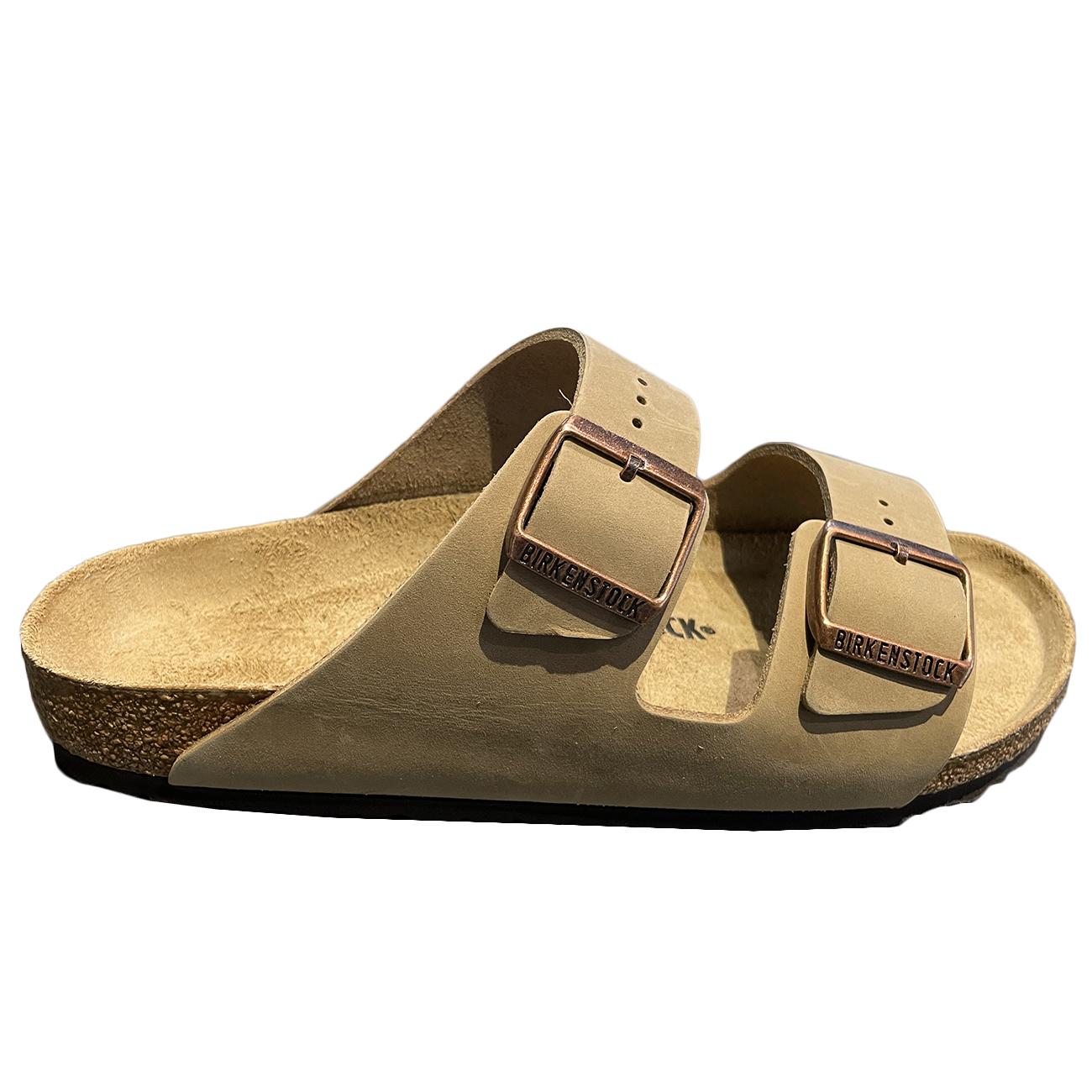 BIRKENSTOCK Sandali Arizona Oiled Leather Unisex Tabacco 0352203 TABACCO BROWN 