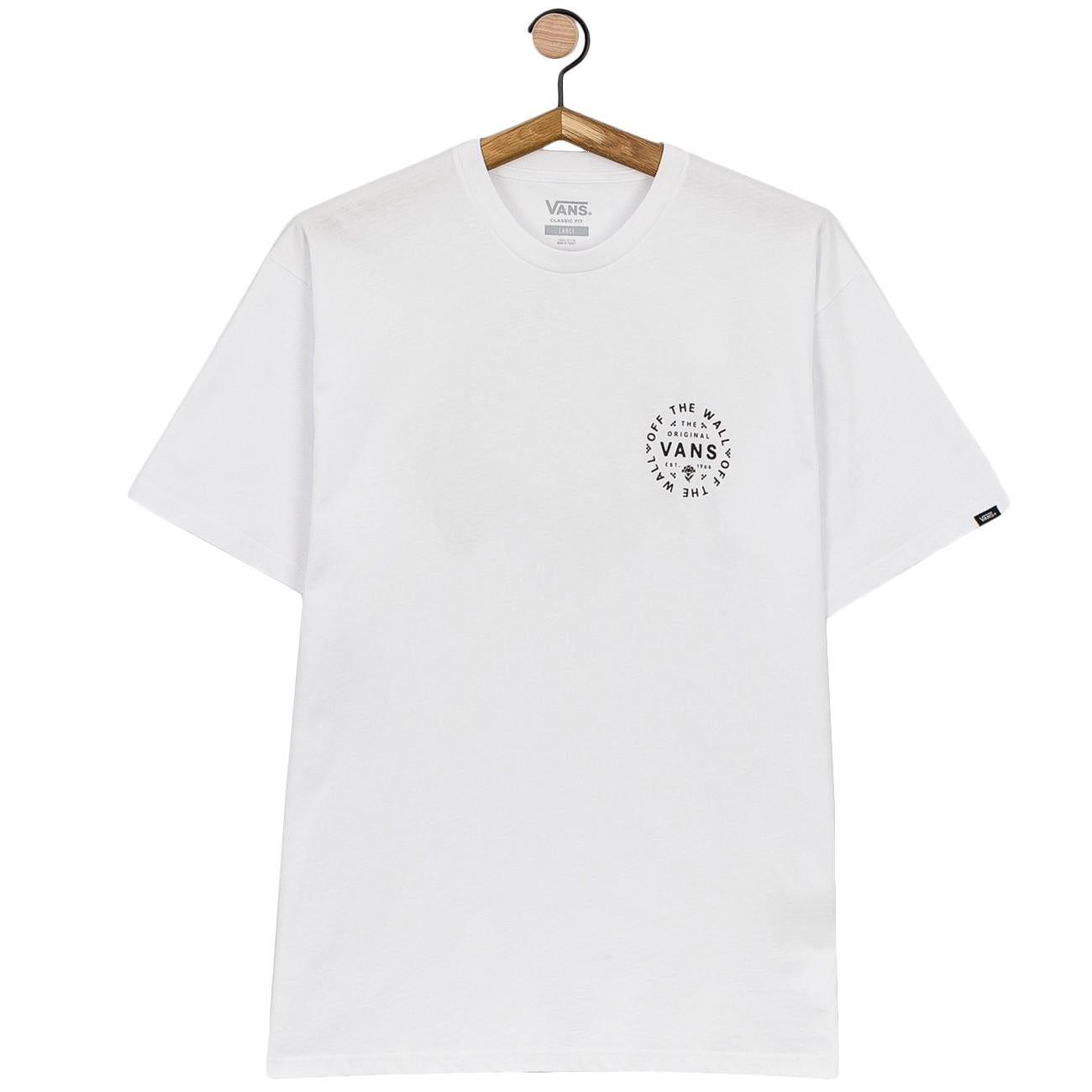 T-shirt  Bandana Paisly SS Vans VN0A7PLT WHT1WHITE VANS 