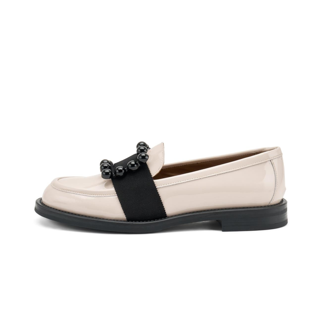 Mocassini In Vernice Con Accessorio Donna Cipria 90S3 CIPRIA FRAU 