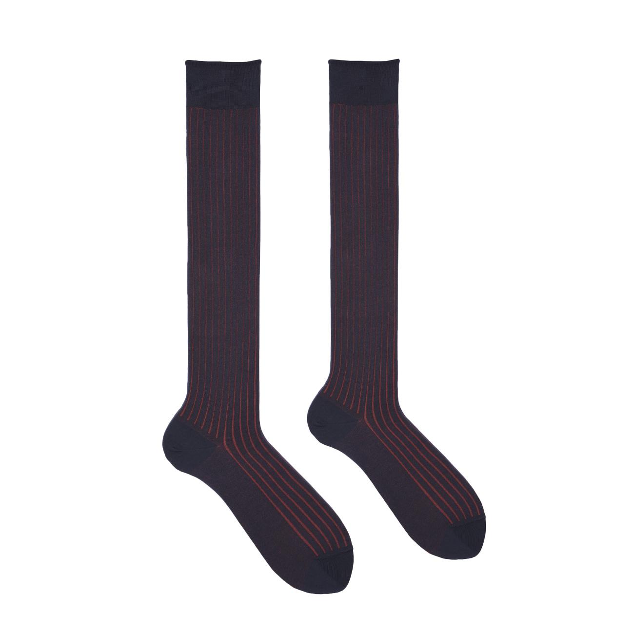 Calze Lunghe Costa Vanise' Uomo Jeans Rosso 64558G V0994 JEANS/ROSSO RED SOX 