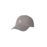 Cappello Chino Baseball Uomo Grigio 710548524 009 PERFECT GREY/WHITE POLO RALPH LAUREN 
