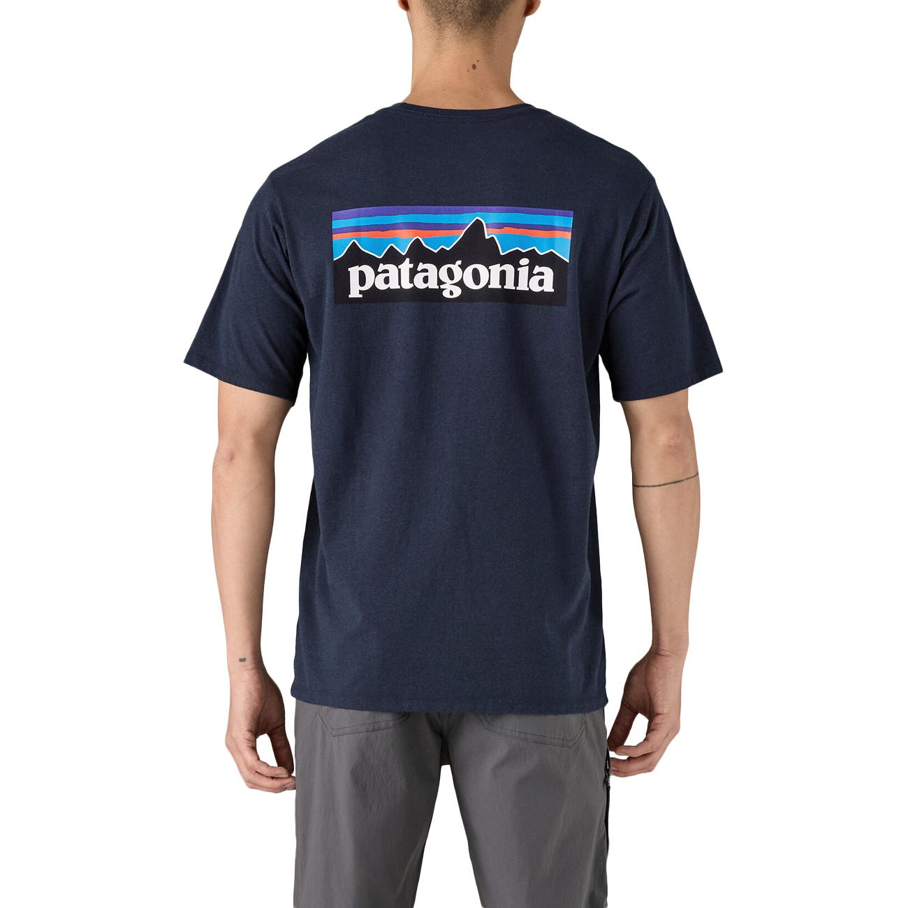 Men's P-6 Logo Responsibili-Tee® 38504 NENA/NEW NAVY PATAGONIA 
