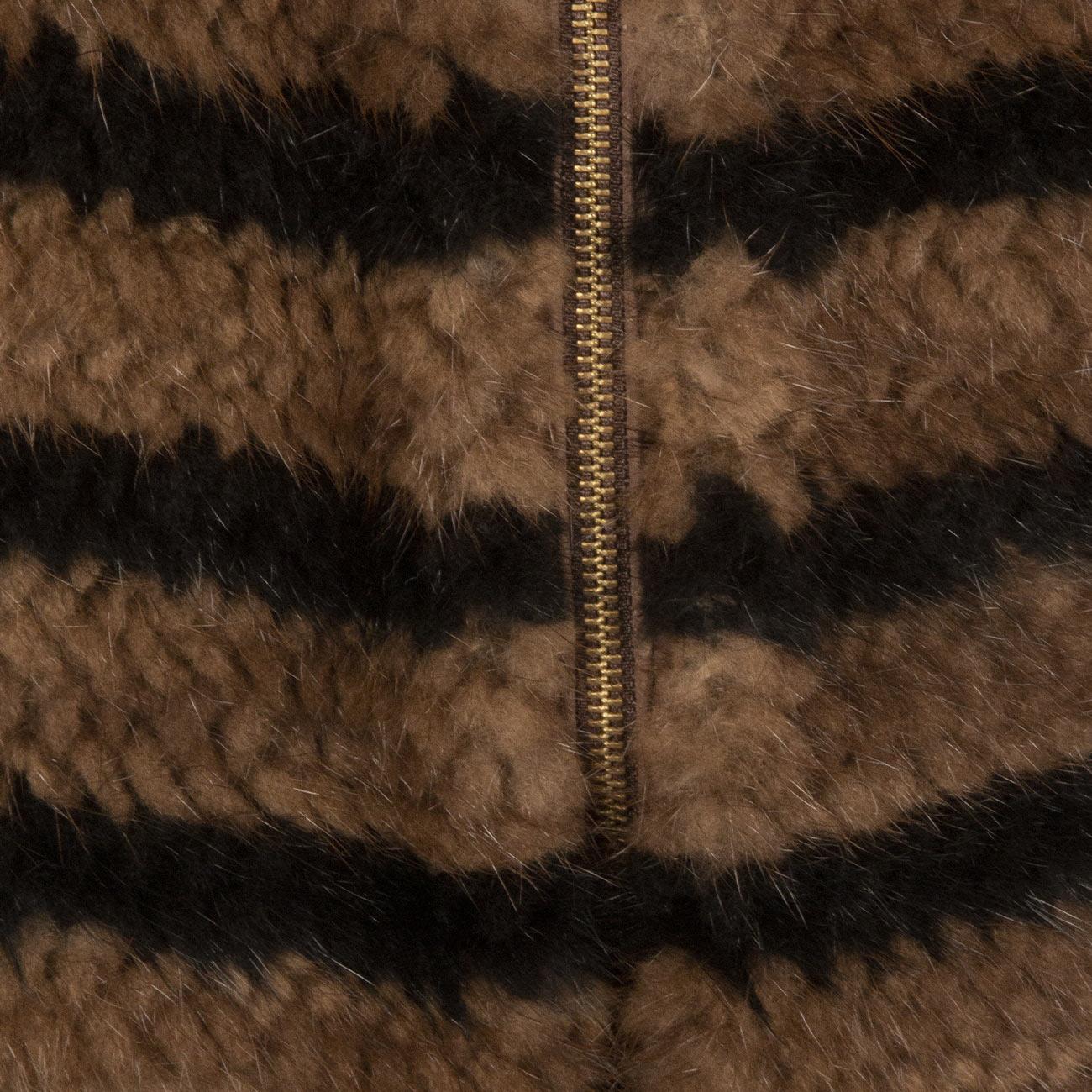 Cappotto In Visone JZA02-MTRMIC244 MORO/NERO JO NO FUI 