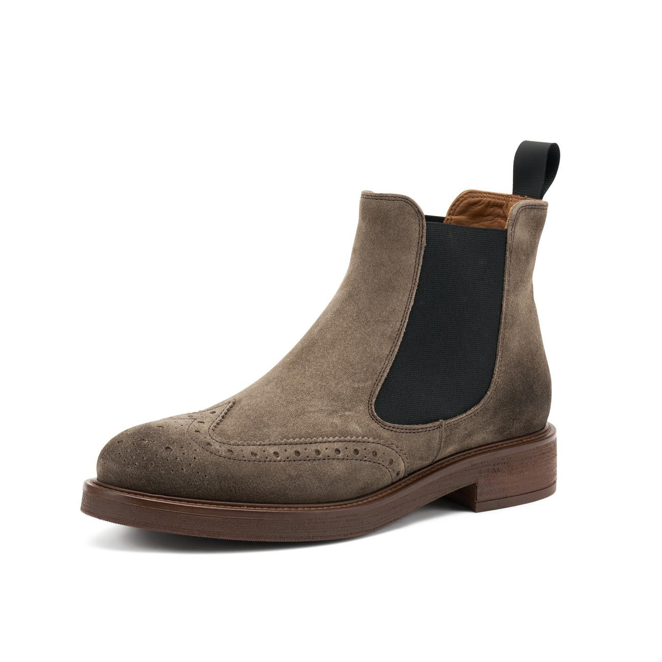 Stivaletti Chelsea Waxy Donna Visone 96C6 VISONE FRAU 