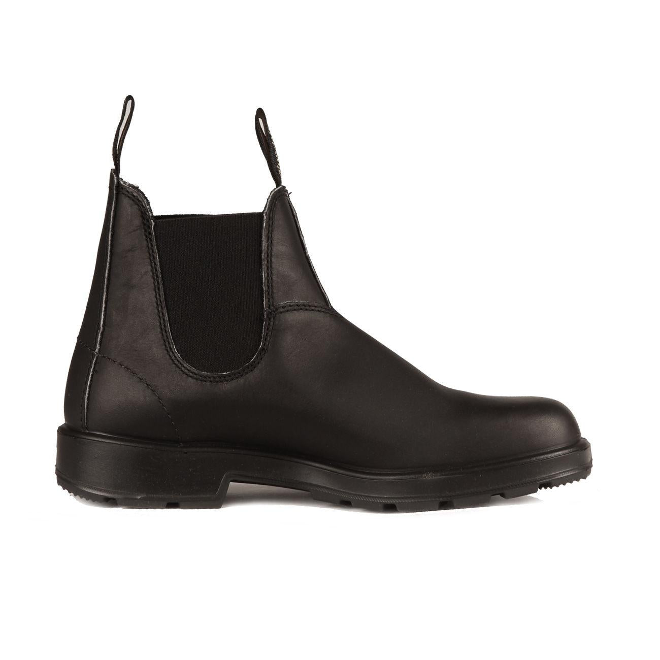 EL SIDE BOOT BLUNDSTONE 202M510 BLKLEATHER.BLKELASTIC BLUNDSTONE FOOTWEAR 