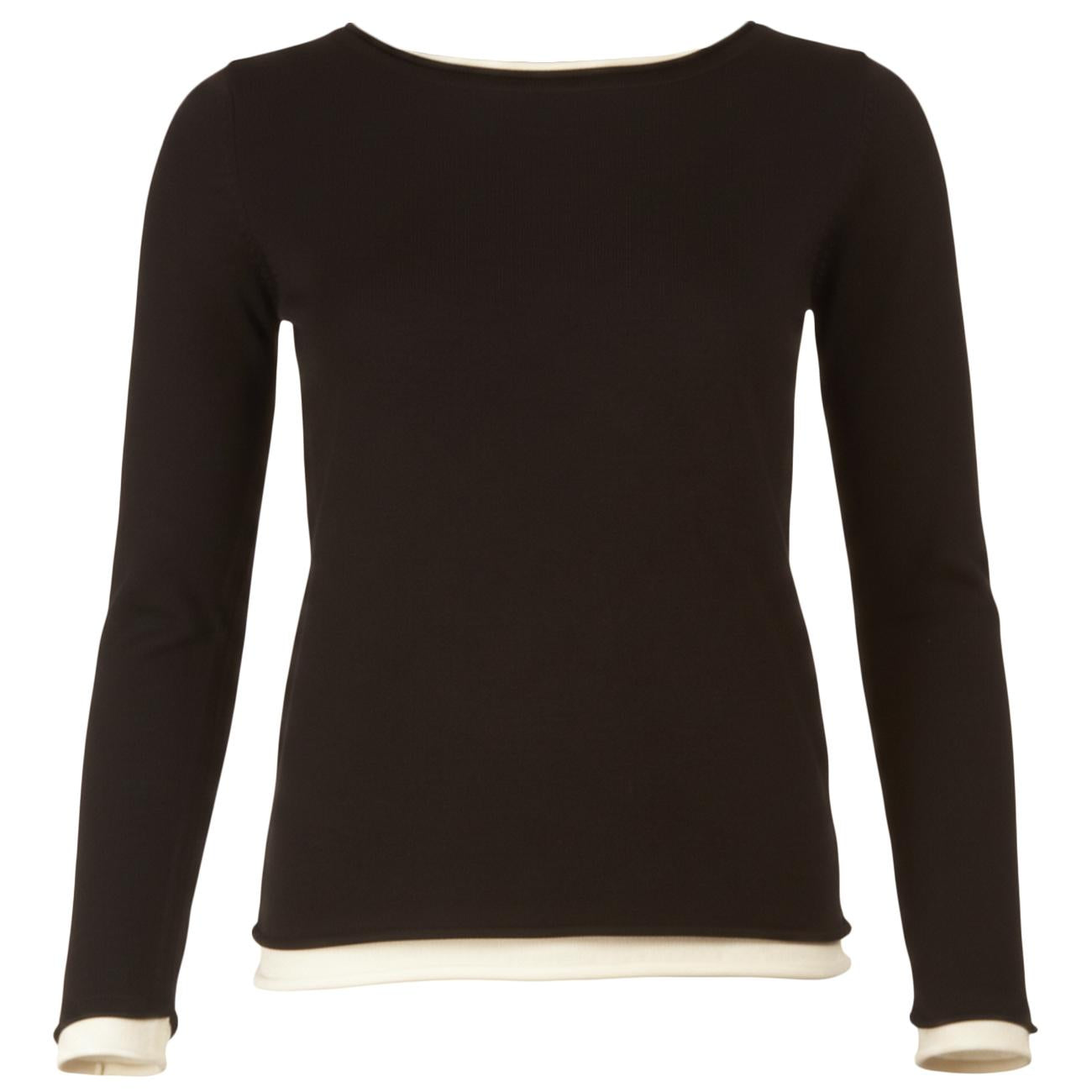 Barca Inserti Contrasto Roll 255W1255 - DW 029 NERO ANIS WHITE 