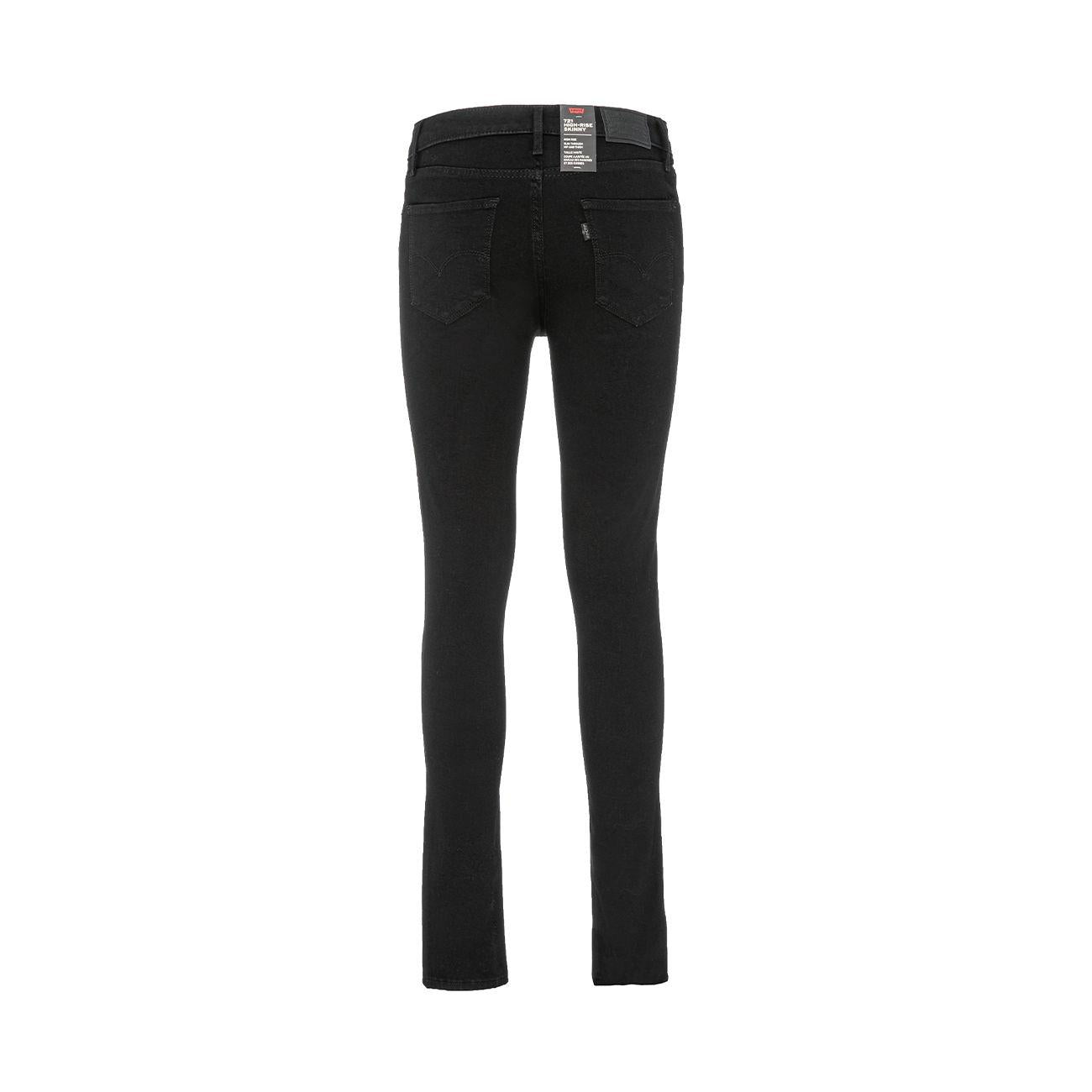 Jeans 721 High Rise Skinny Donna Black 18882/0233 LONGSHOT.BLACK LEVIS 