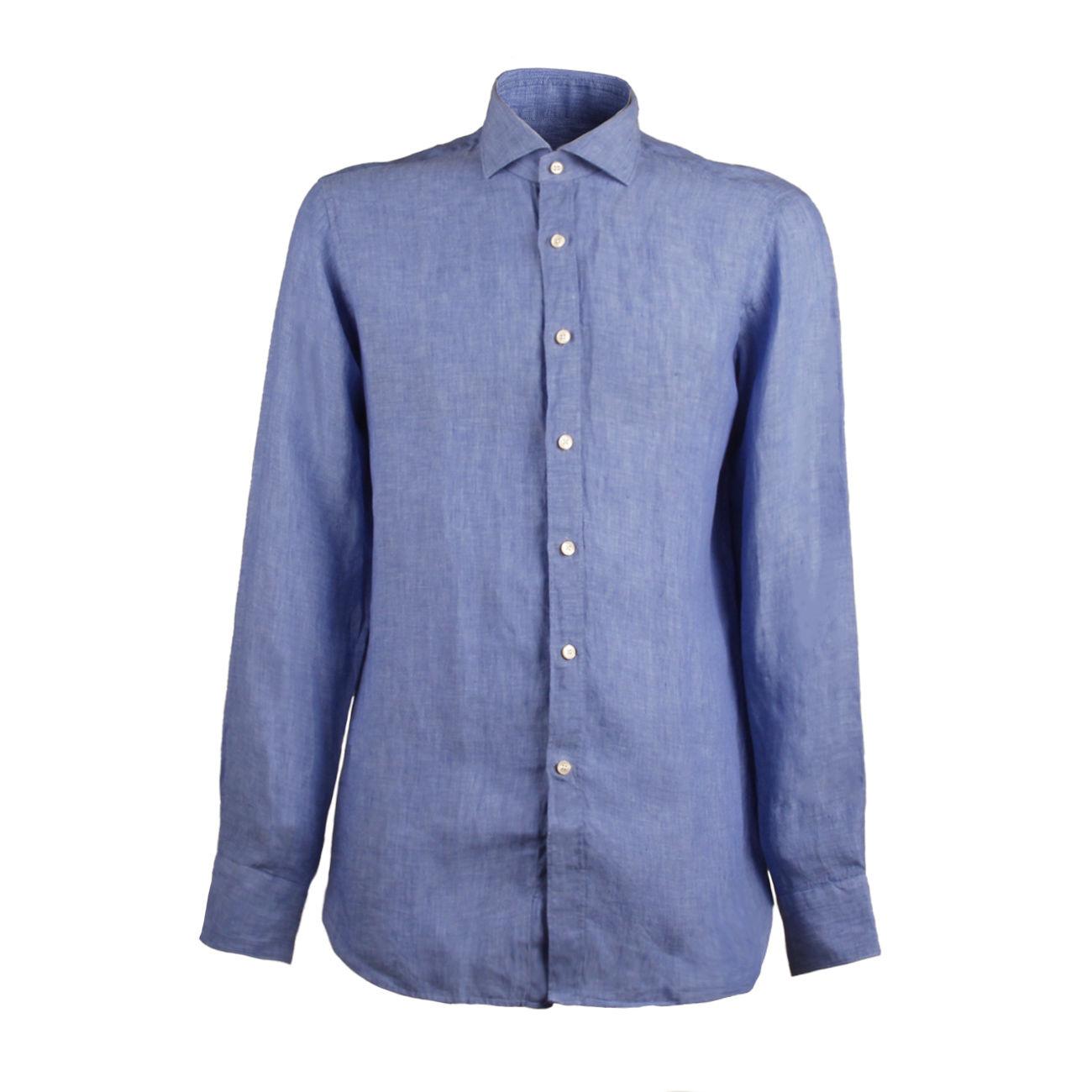 Camicia Collo Francese Uomo Jeans QE8FUU UD1/JEANS GUGLIELMINOTTI 