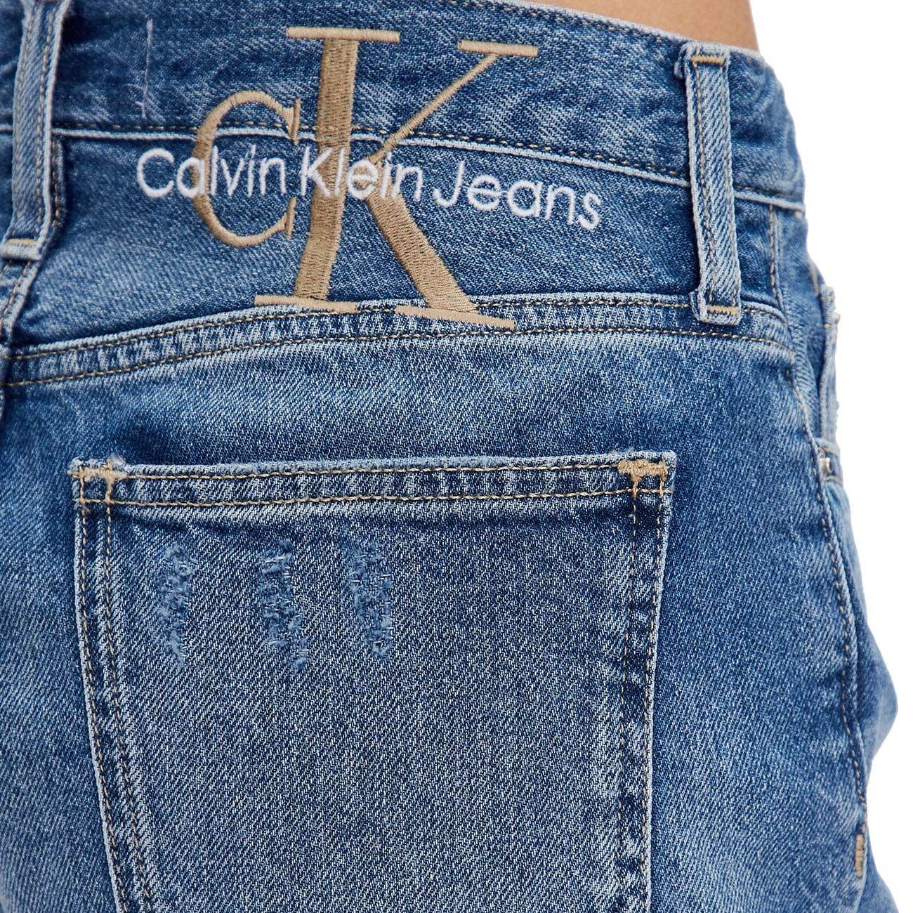 SHORTS D. MOM IN JEANS CKJ J20J220641 1A4/DENIM MEDIUM CALVIN KLEIN JEANS 
