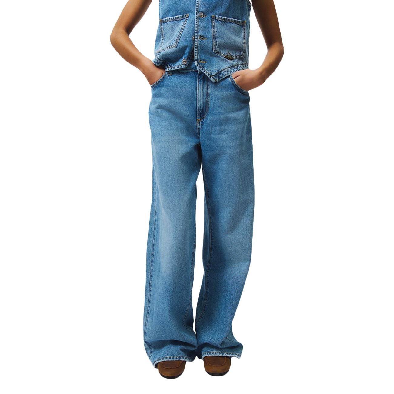 Jeans Super Wide Ocean RND354CR531987 C0999 OCEAN DENIM ROY ROGER'S 