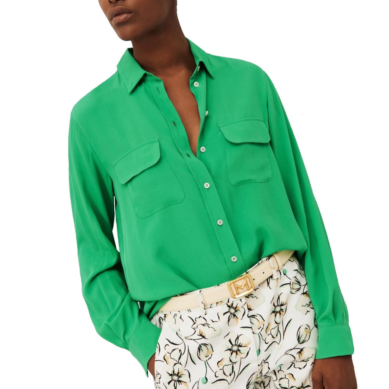 Camicia Ferrara Donna Verde Brillante FERRARA 2413111071200 009 VERDE BRILLANTE MARELLA 