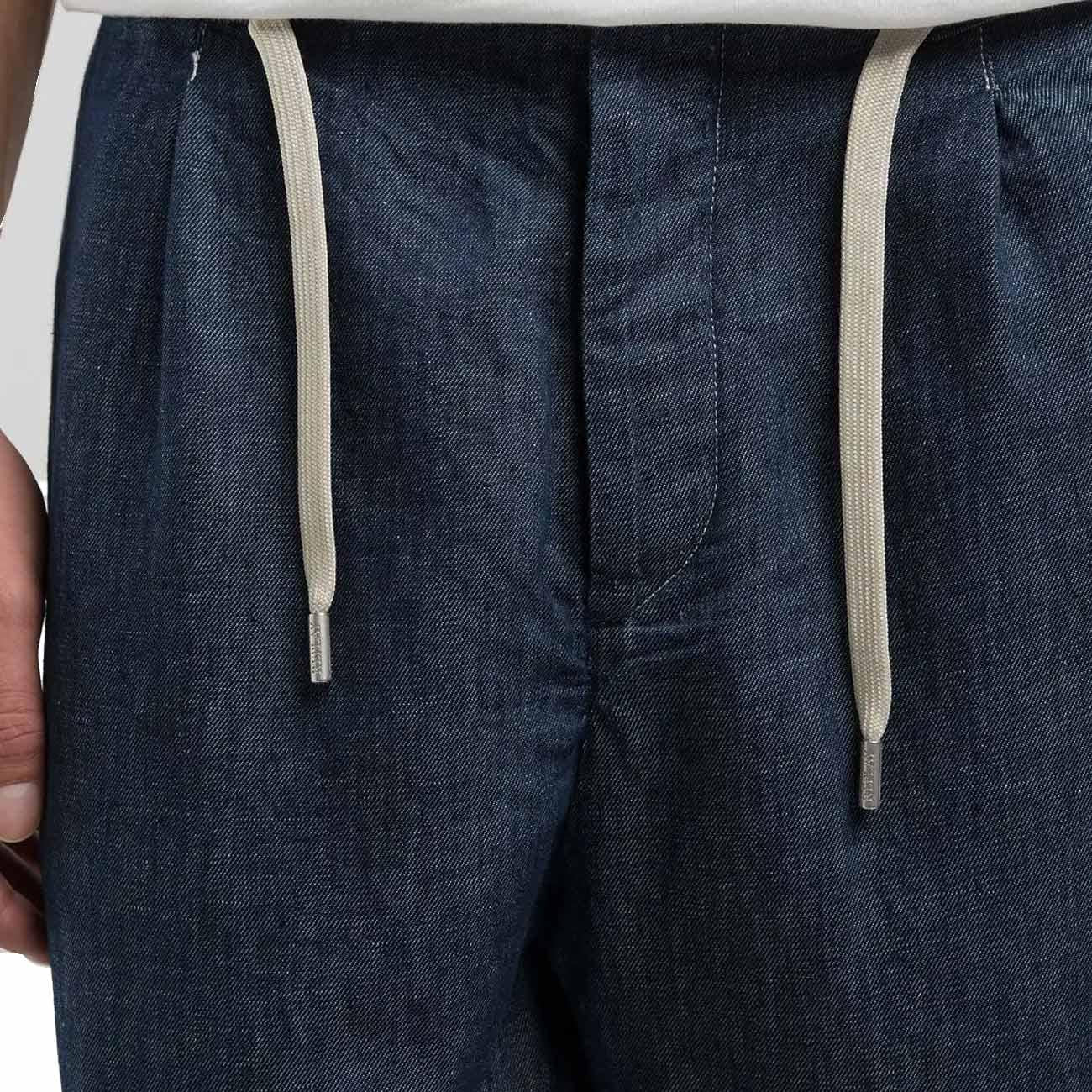 REPLAY Pantalone Tapered Fit Denim Uomo Blu Scuro M9014.032.870830 007 DARK BLUE 
