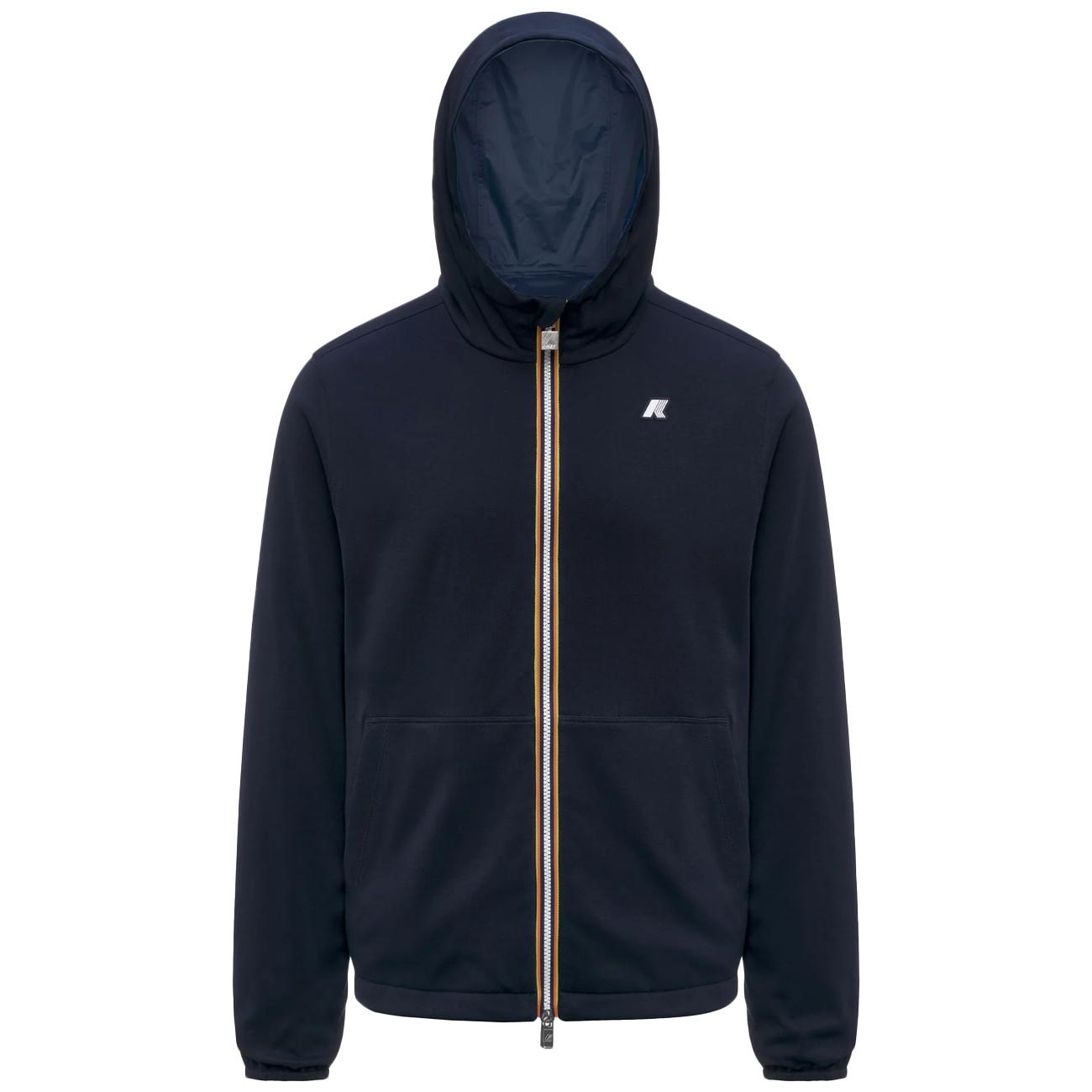 Giacca Reversible Interlock K8134TW C04 BLUE DEPTH-BLUE INSIGNIA K-WAY 