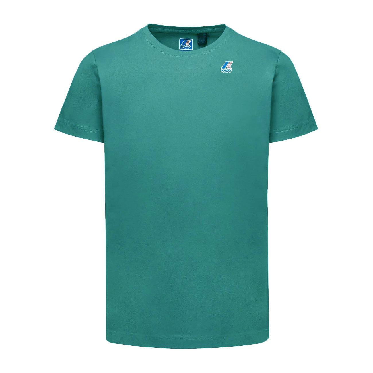 T-SHIRT U. LE VRAI EDOUARD KWAY K007JE0 00Z GREEN K-WAY 