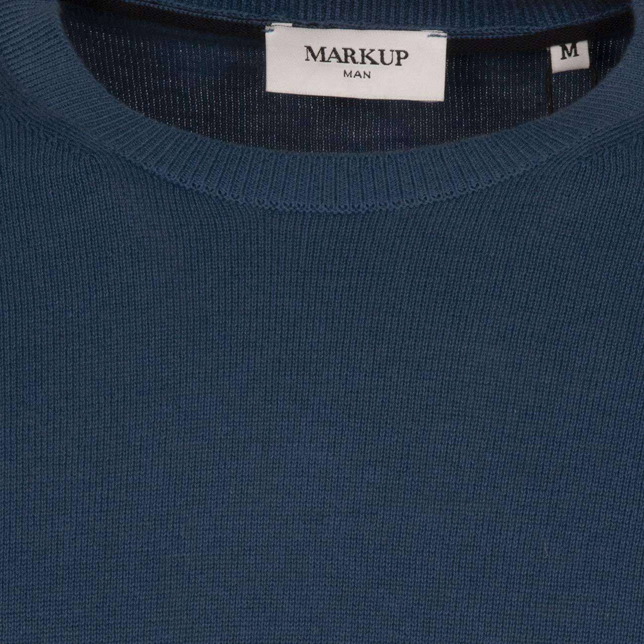Pull In Cotone Uomo Blue MK10001 BLUE MARKUP 