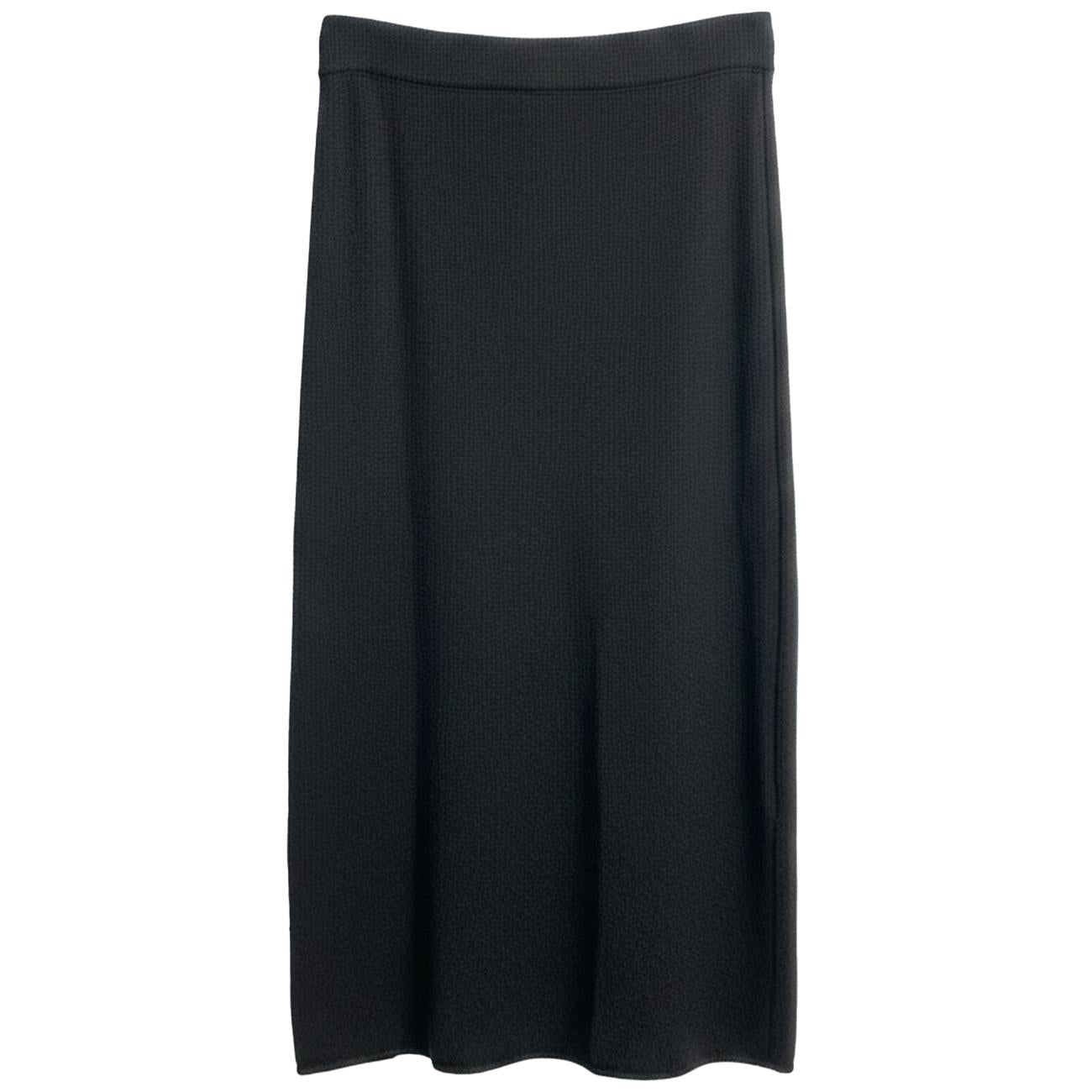 Gonna Lunga In Maglia GOKD11027 NERO AKEP 