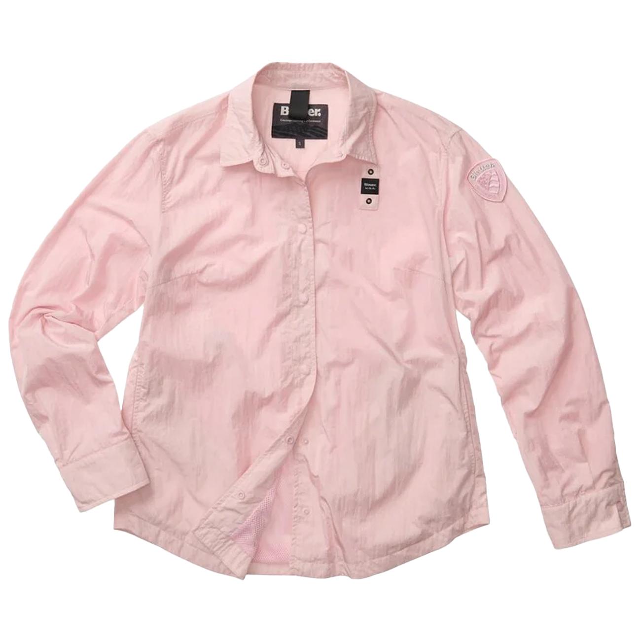 Camicia Foderata A Rete Shirley 26SBLDC01134-007131 411 PINK BLAUER 