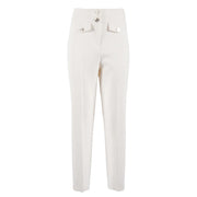 Pantaloni Emma Donna Bianco 37BB-EMMA 0001 BIANCO NENETTE 