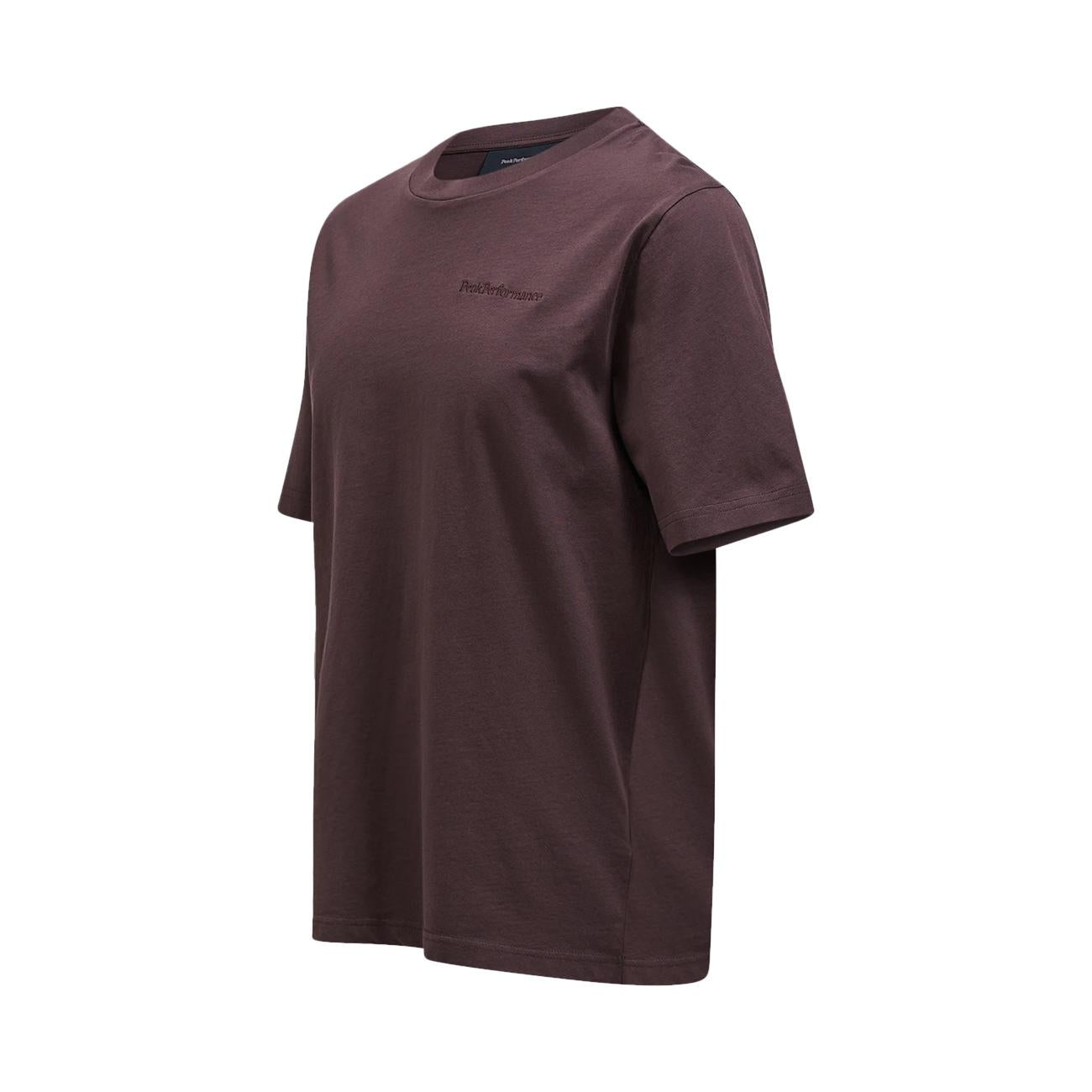 T-Shirt Original Small Logo Uomo Desert Plum G78908 220 DESERT PLUM PEAK PERFORMANCE 
