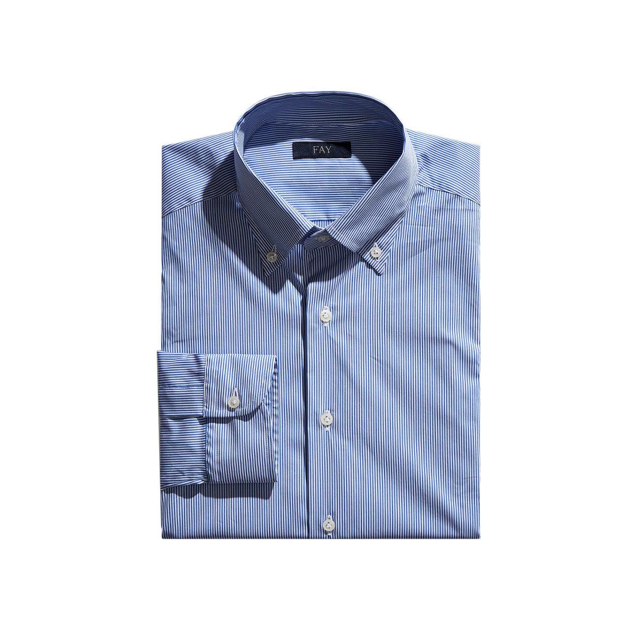 Camicia New Button Uomo Mediterraneo NCMA146258SUDWU010 MEDITERRANEO FAY 