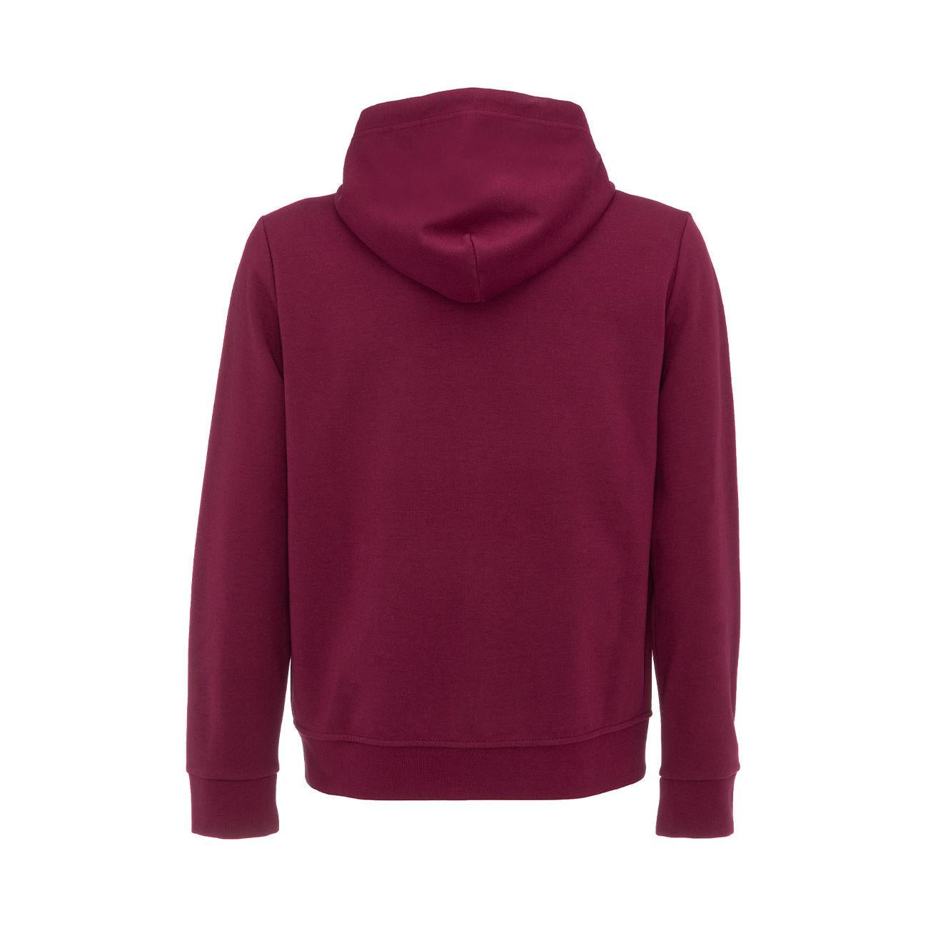 Felpa Fullzip Con Cappuccio In Cotone Tecnico Uomo Bordeaux Red 710652313 026 BOURDEAUX RED POLO RALPH LAUREN 