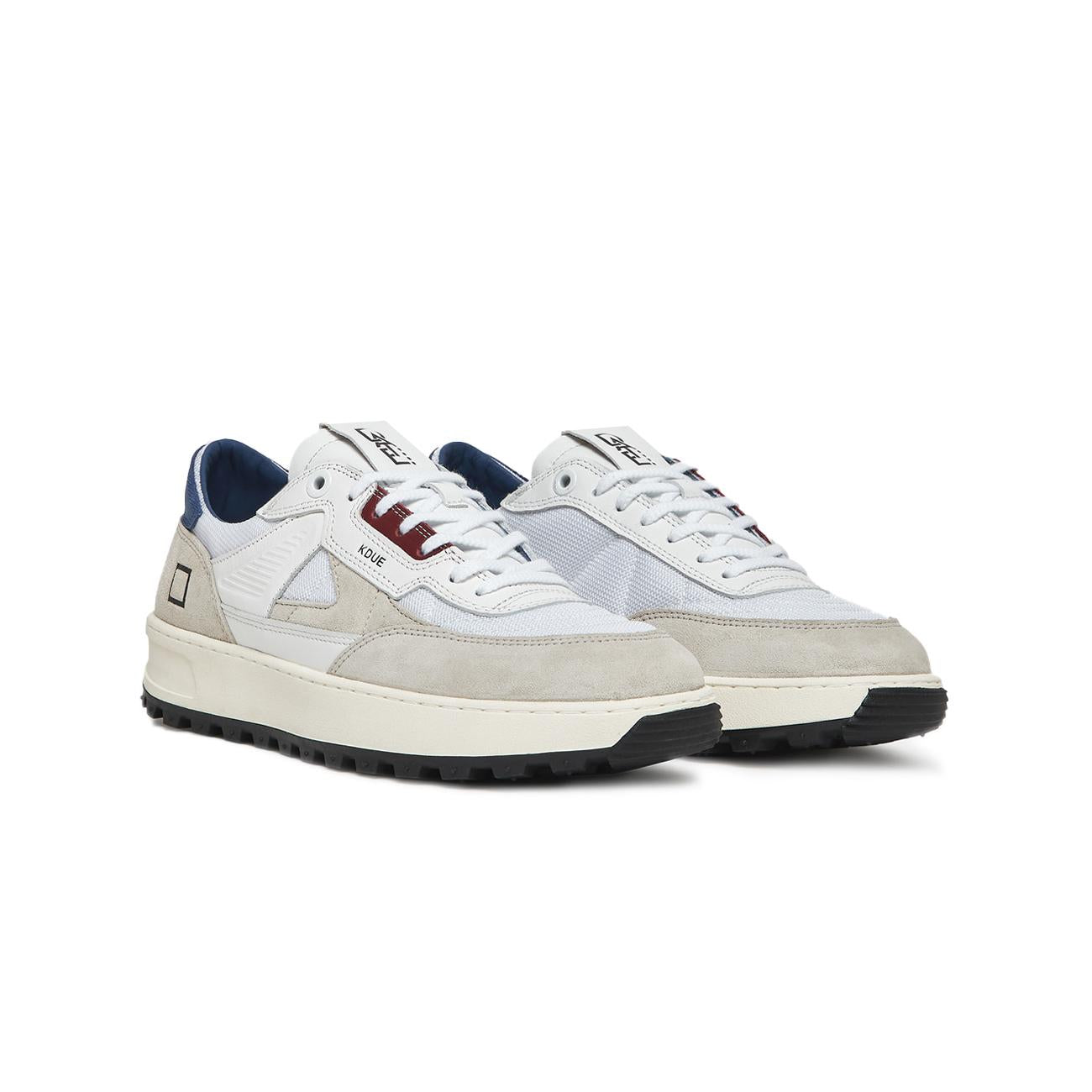 Sneakers U. Kdue Colored D.A.T.E. M401-K2-CO-WE WHITE/BLUETTE D.A.T.E. 