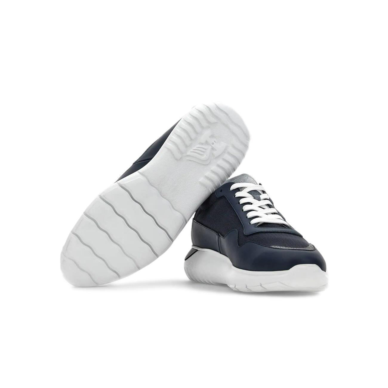 Sneakers Interactive3 Allac Uomo Blu Grigio Bianco HXM3710EG30QEW543J BLU HOGAN 