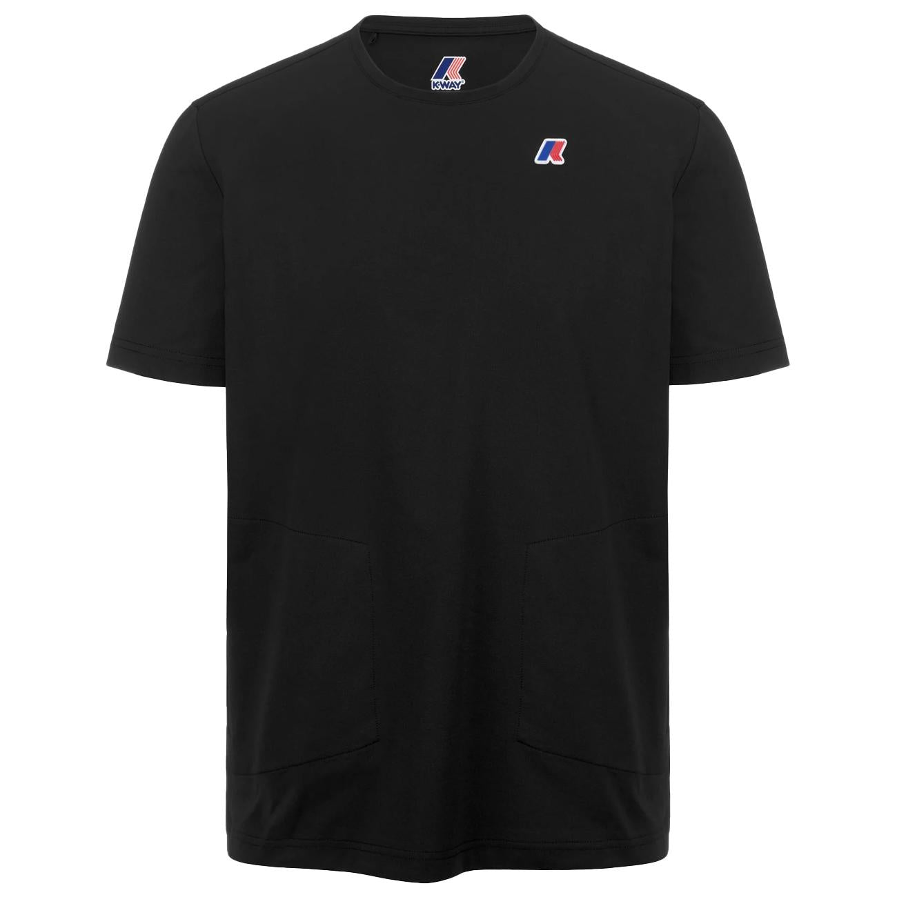 T-Shirt Da Viaggio Seril Travel K1141LW USY BLACK PURE K-WAY 