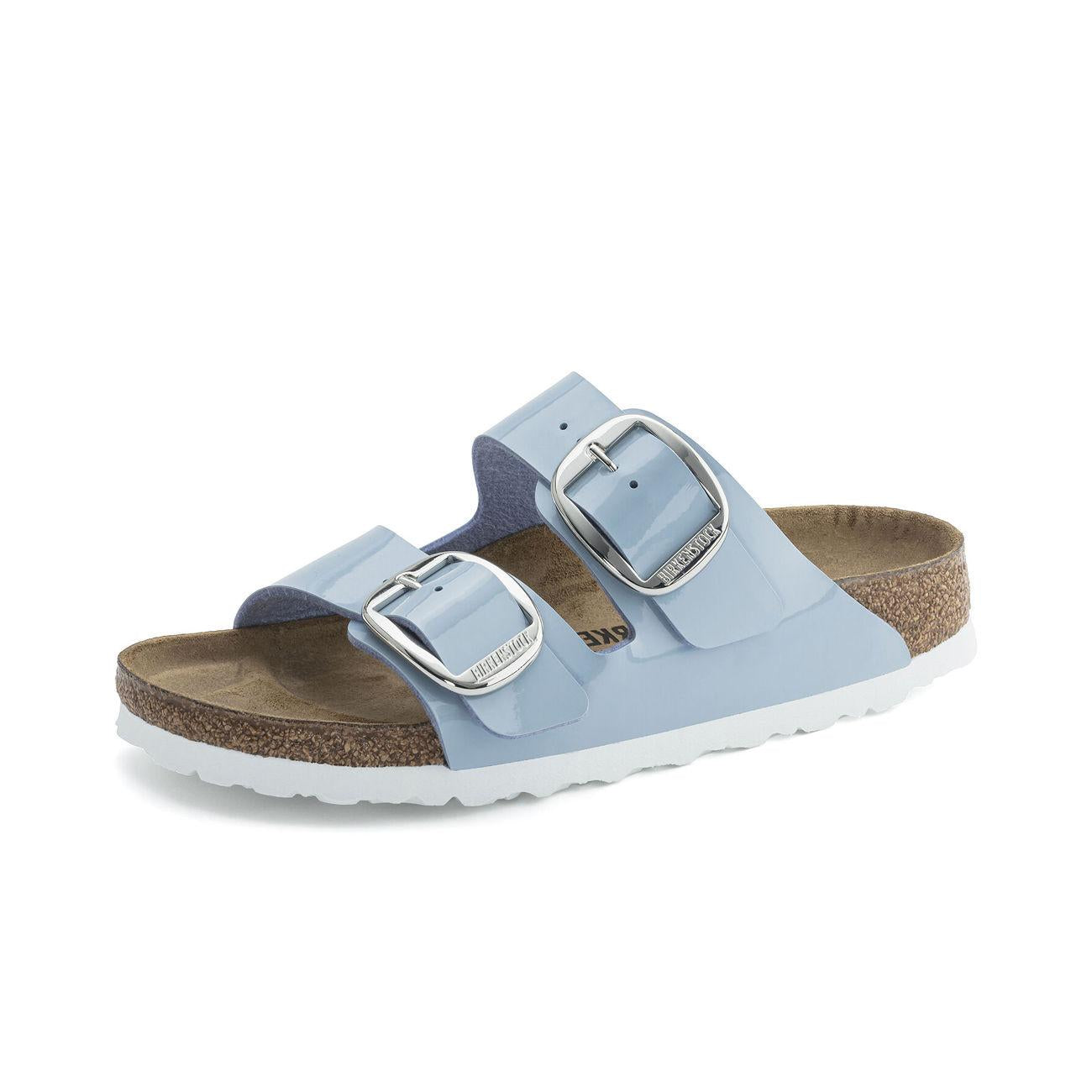 Sandali Arizona Grande Fibbia 1025798 PATENT DOVEBLUE BIRKENSTOCK 