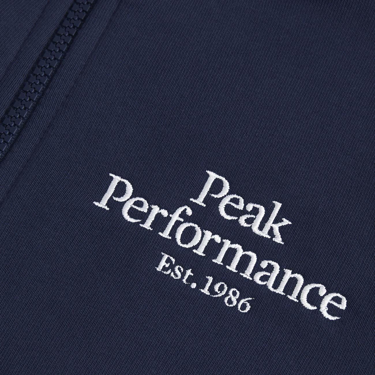 Felpa Original Bimba Blue Shadow Off White G77750 270 BLUE SHADOW/OFFWHITE PEAK PERFORMANCE 