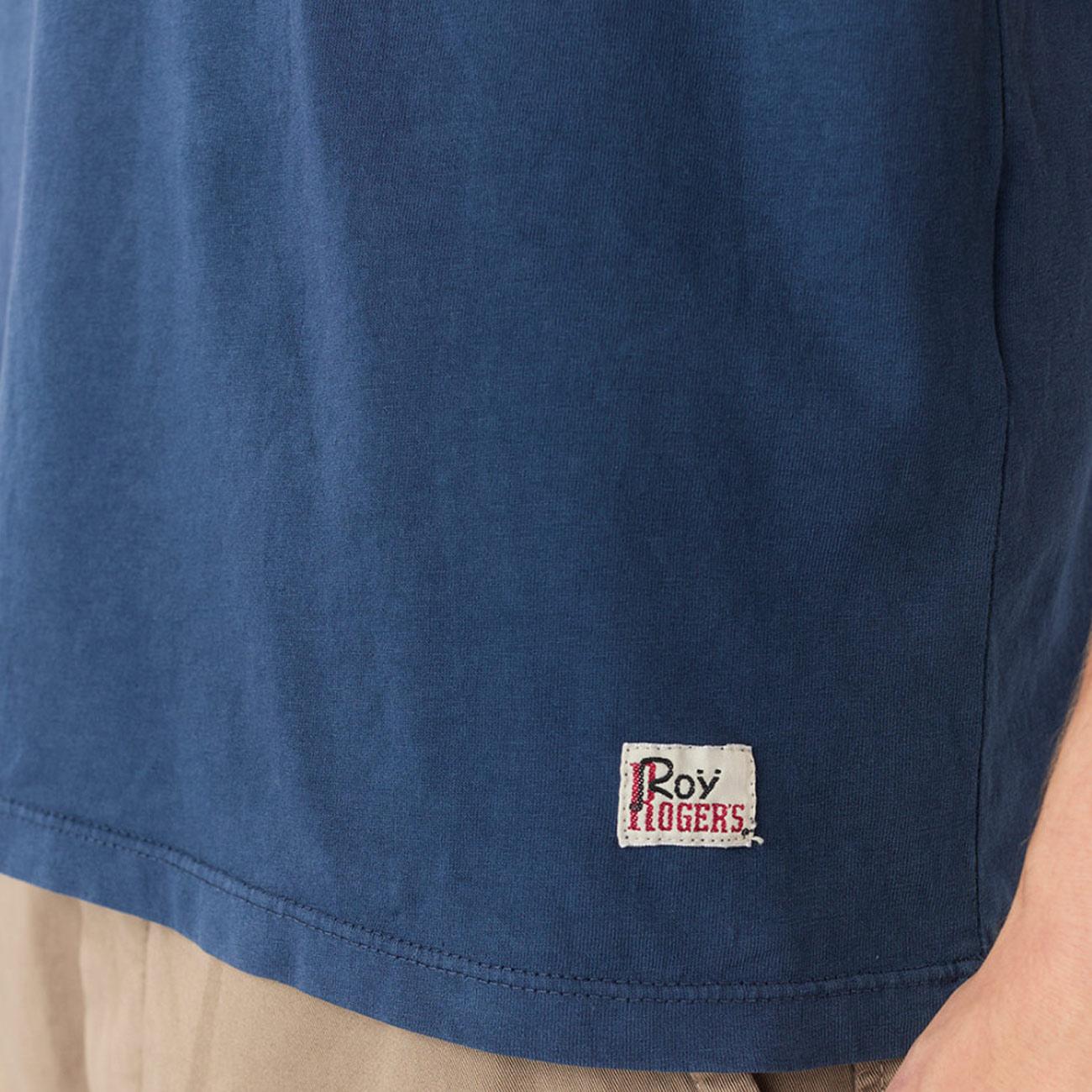 T-Shirt In Jersey RRU90049C7480111 C0083 FRENCH NAVY ROY ROGER'S 