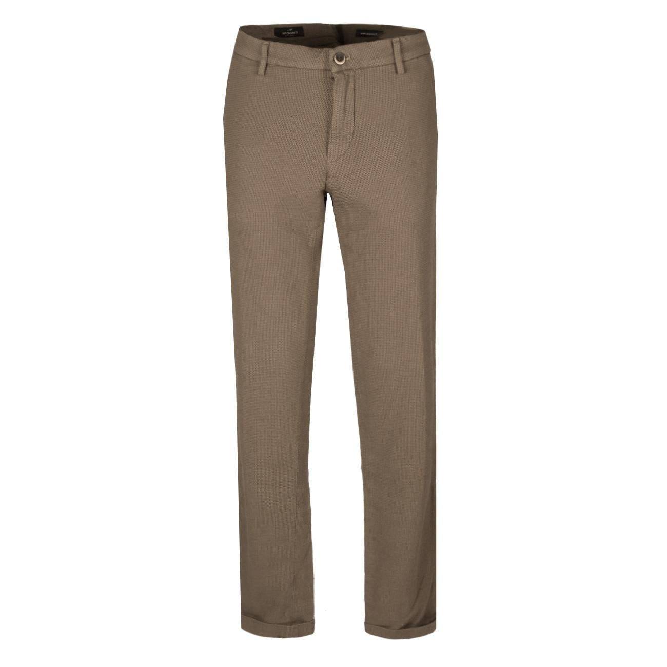 Pantalone Chino Micro Dis. Mouline Uomo Biscotto 9PN2A4973 CBE718 025 BISCOTTO MASON'S 