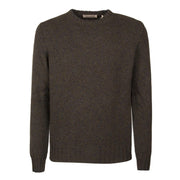 Maglia In Lana Uomo Verde Blu Melange 10158/25701 752 VERDE/BLU MELANGE LA FILERIA 