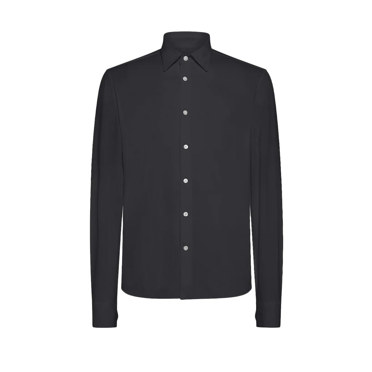 Camicia Oxford Uomo Blue Black 24251 60 BLUE BLACK RRD 