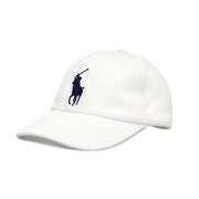 Cappello Big Pony Bimbo Bianco 323785654 005 WHITE POLO RALPH LAUREN 