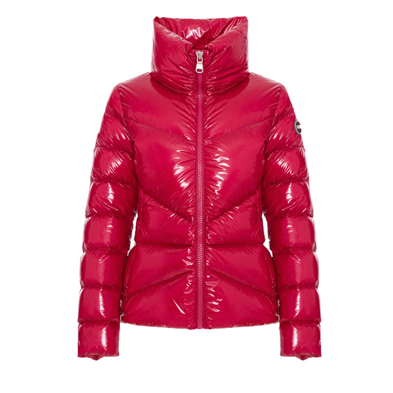 Piumino Corto Collo Alto Nylon Laccato Donna Rebel 2296/8XV 613 REBEL COLMAR ORIGINALS 