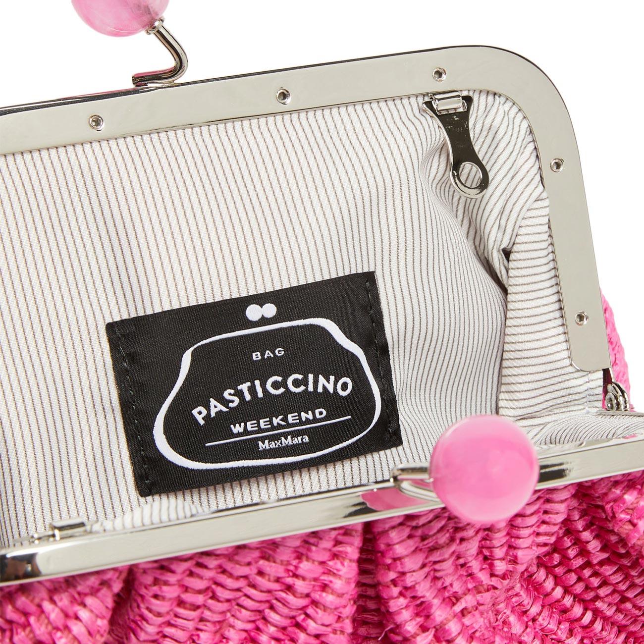 Borsa Pasticcino Palmas In Raffia Piccola Donna Orchidea PALMAS 2415511065600 022 ORCHIDEA MAX MARA WEEKEND 